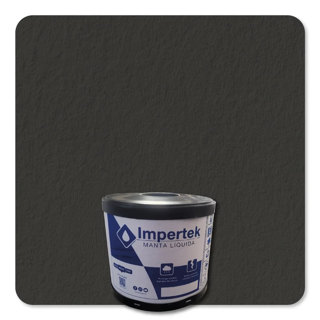 Impertek Laje Barrica 5kg Preto