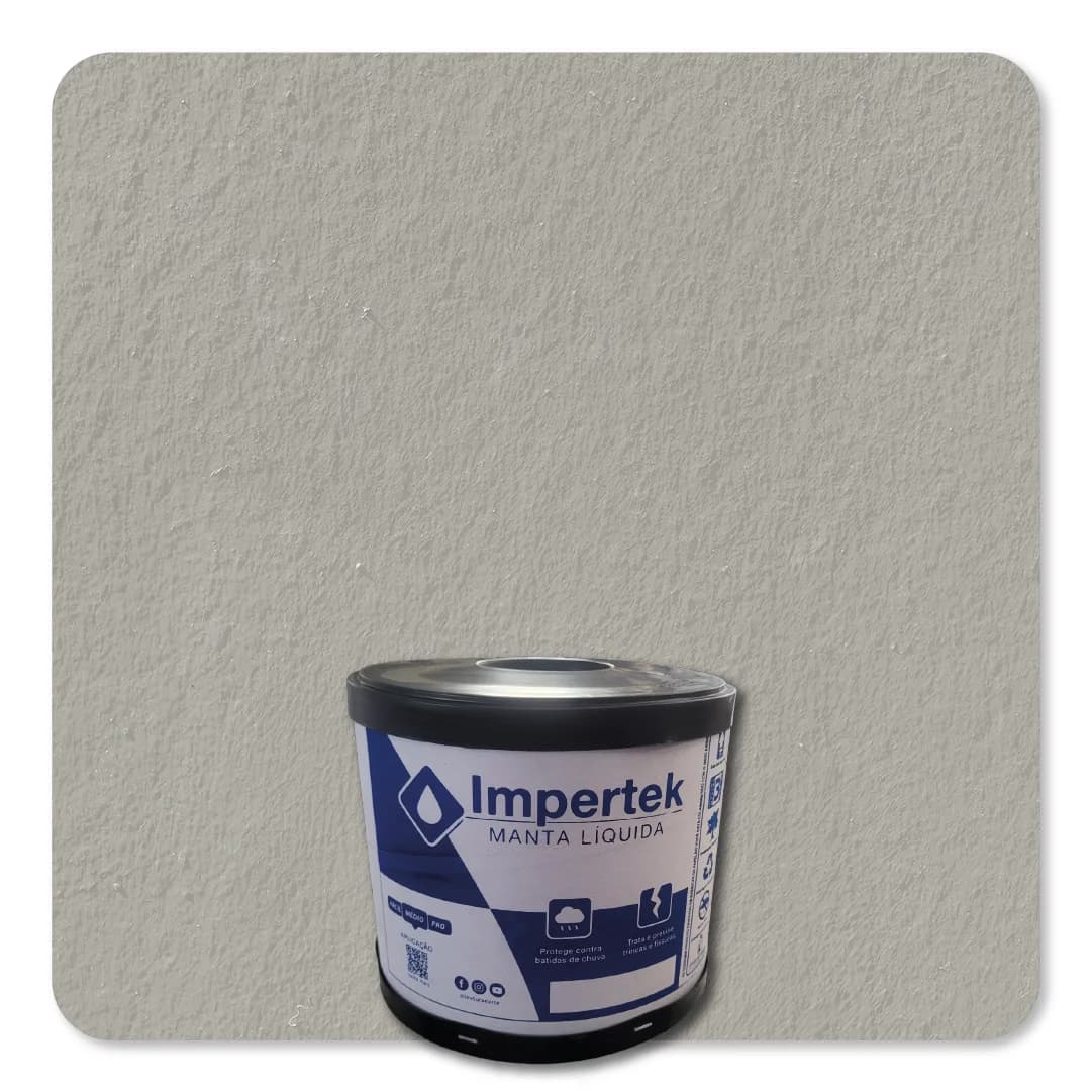 Impertek Laje Barrica 5kg Cinza Medio